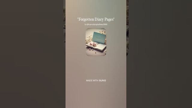 Lo-fi Forgotten Diary Pages