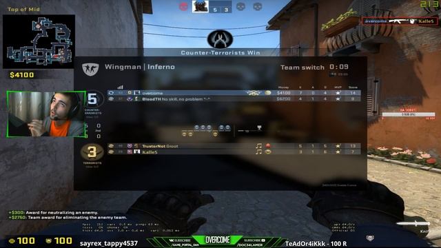 ВОССТАНАВЛИВАЮ АИМ | MM  | CSGO