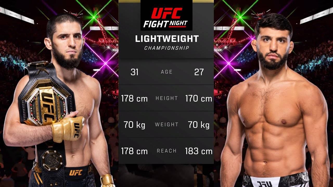 Ислам Махачев против Армана Царукяна 2 - UFC 5