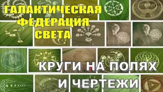 ✨ Галактическая Федерация: Круги на полях и чертежи