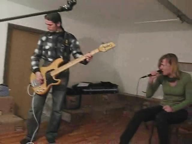 редкое видео с репетиции гр. ЧерноКнижниК, 2011 год