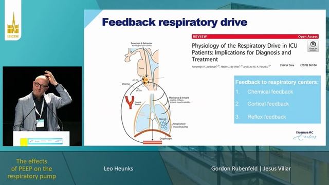 The effects of PEEP on the respiratory pump Leo Heunks  (ISICEM 2023)