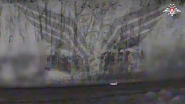 Поражение внедорожника и личного состава ВСУ расчетом центра «Рубикон»
