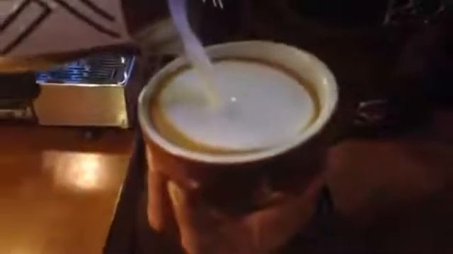 COFFEE LATTE ART - GOLDEN RING