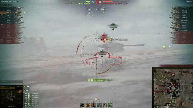 Мир танков. Мастер класс на ЛТ 10ур AMX 105. World of tanks