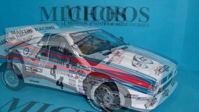 1/18 Lancia 037 Toivonen #4 Monte Carlo Martini'/ Kyosho [08302D] Diecast Model