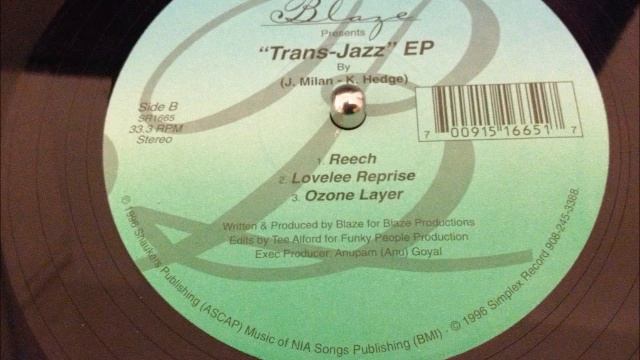 Blaze Lovelee Dae Trans Jazz EP