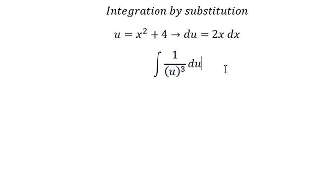Calculus Help: Integral ∫ 2x/(x^2+4)^3 dx - Integration by substitution - Techniques