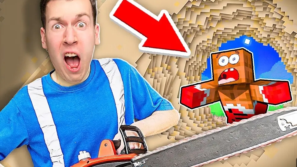 😱 ПОБЕГ ЛЁНИ Из 100 *СЛОЁВ* КАРТОНА в МАЙНКРАФТ ! ВЛАДУС