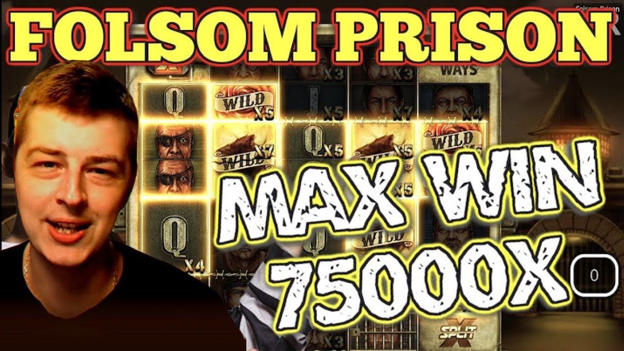 КОБРИК ЗАНОС Х75000 В FOLSOM PRISON! МАКСИМАЛЬНЫЙ ВЫИГРЫШ В КАЗИНО