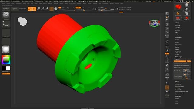 3. ZBrush 2020. Draft Analysis _ Уроки на русском (720p)