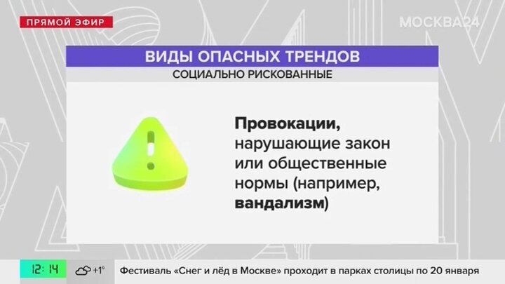 Москвичам рассказали, как оградить детей от опасных трендов в Сети