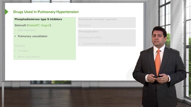 01.09 Pulmonary Hypertension Medication – Drugs in Hypertension