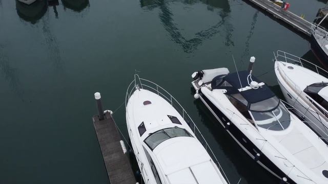 Shakti's Berth: Port of Poole from the Air