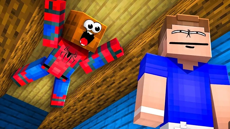 Используй СУПЕРГЕРОЙСКИЕ ЧИТЫ в ПРЯТКАХ в Майнкрафт! Minecraft