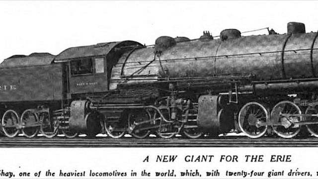 106th Anniversary of the Erie 2-8-8-8-2 Triplex Locomotives