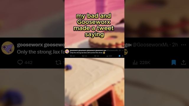 Gooseworx and Michael Kovach respond to Jax becoming the most hated character in The Digital Circus