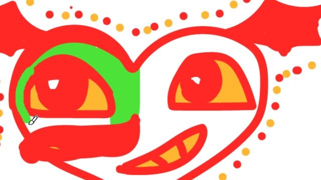 Рисуем эмоции в сердце часть 56