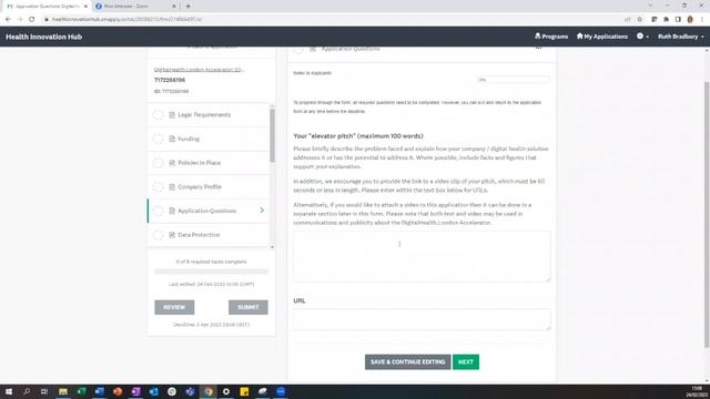 DigitalHealth.London Accelerator 2023 - Top tips for applying