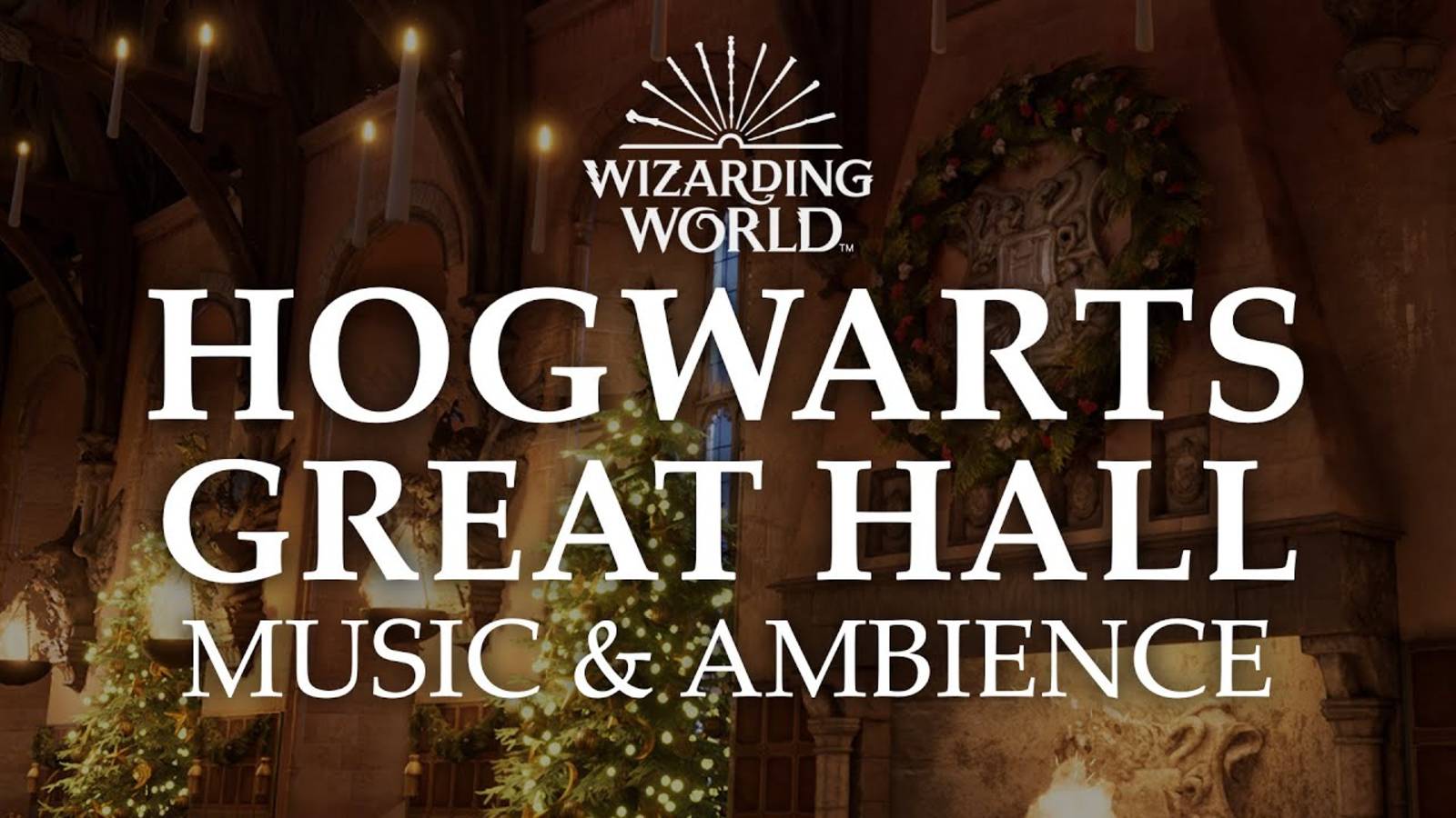 Главный Зал Хогвартса | Музыка и Атмосфера Гарри Поттера 🏰🎶 Hogwarts Great Hall | Harry Potter