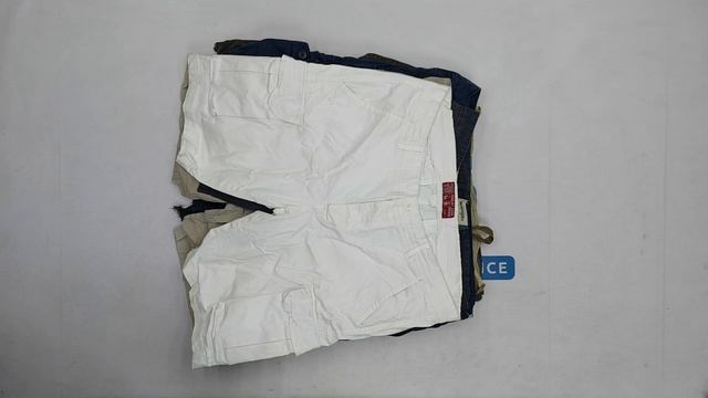 30013 Шорты карго мужские (Pantaloncini cargo), секонд (extra), Eu, 5 пак, 24 кг, 6.95€/кг, 53 шт