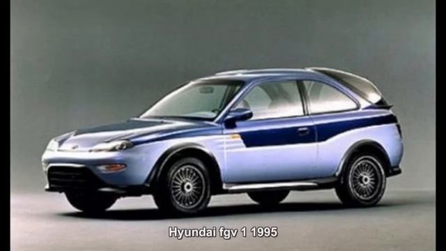 #1591. Hyundai fgv 1 1995 (Prototype Car)