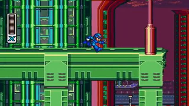 порт Megaman X для Sega Mega Drive .mp4