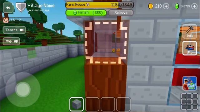 Block Craft 3D: Building Simulator Games For Free Gameplay#1835 (iOS & Android)| Farm House 🏠