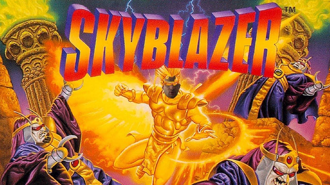 Skyblazer прохождение [ 100% ] | Игра (SNES, 16 bit) Стрим rus