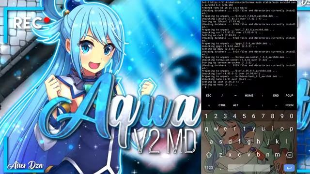 💦 SAIUU!! ATUALIZAÇÃO AQUA BOT V2-MD | 800 COMANDOS, MENU LISTA, PLAY LISTA E MUITO MAIS, BOT LINDO