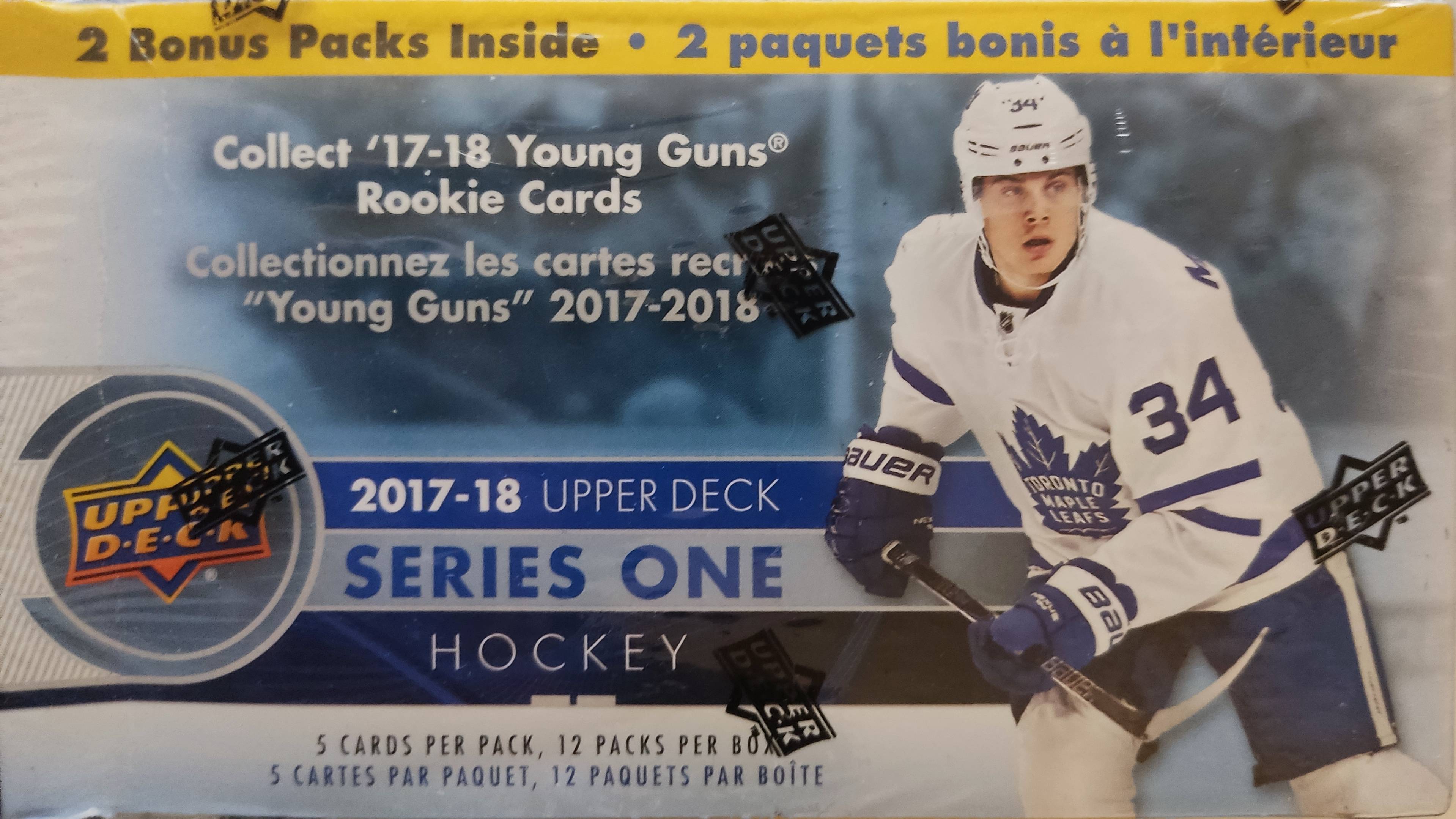 Брейк Upper Deck Hockey 2017-2018 Series 1 12-pack box.mp4