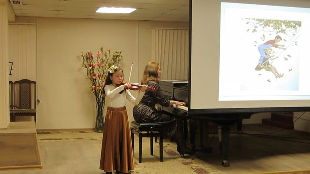 Р.Ильина "На качелях".