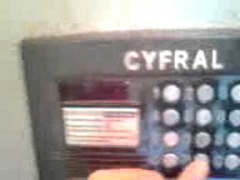 Взлом домофона CYFRAL CCD 2094.1