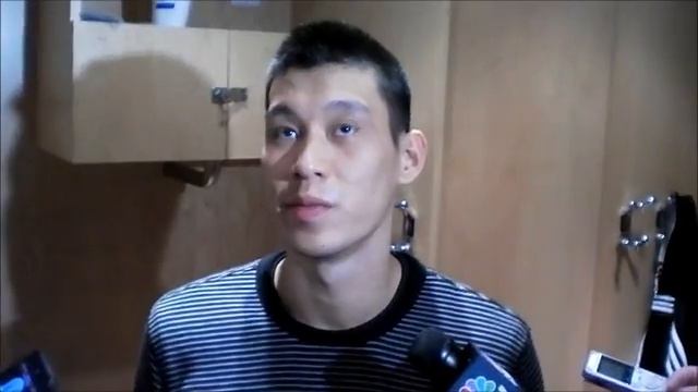 Jeremy Lin after Rockets' 101-89 win over Celtics