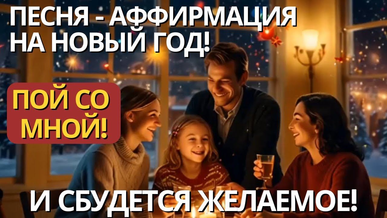 Эта Песня Сделает Лучшим Новый Год! Просто Пой этот Настрой Аффирмацию и Наслаждайся!