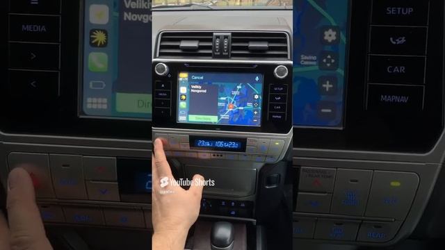 CarPlay/AA Toyota Land Cruiser Prado 2017-2020