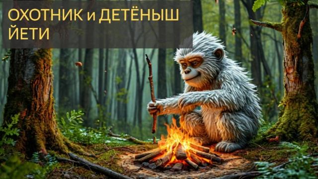 Охотник и детёныш йети (Мистическая история)