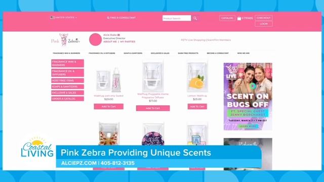 Paid For By: Pink Zebra - Providing Unique Scents