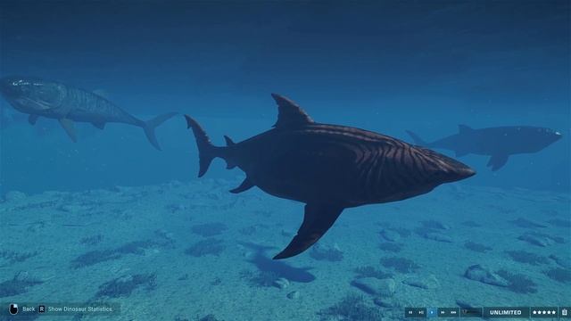 Megalodon Hunting Leedsichthys - JWE 2 Mods (4K 60FPS)