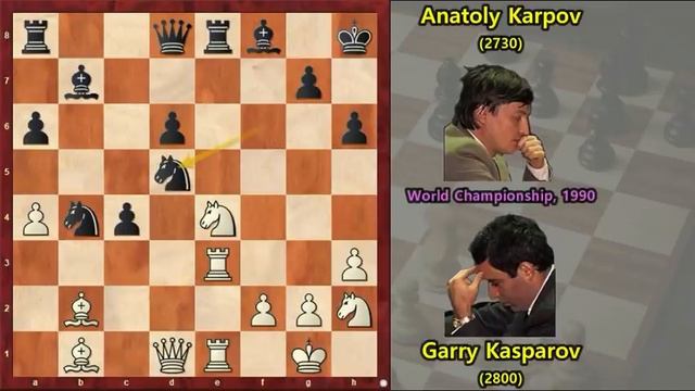 Rumit Dan Kerasnya Game Kasparov vs Karpov | World Championship 1990