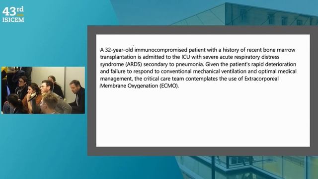 SELECTING THE ´RIGHT` PATIENT FOR VV ECMO (ISICEM 2024)