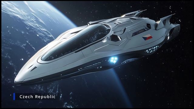 NATO   Various spaceships of the future  -AI