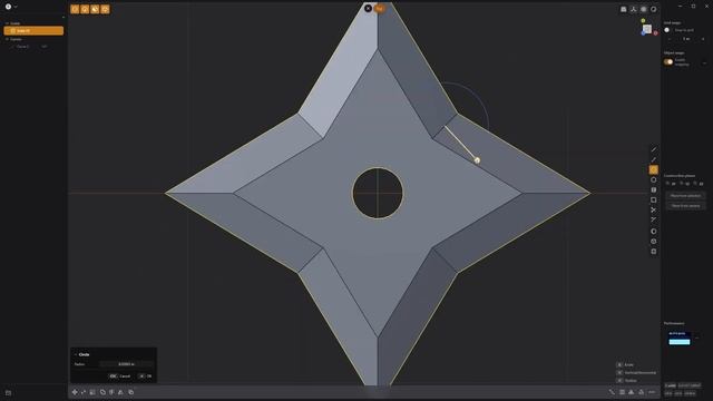 Plasticity _ Model a Japanese Shuriken