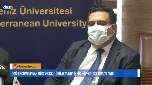 Doğu Akdeniz Üniversitesi ile Dumlupınar Türk Spor Kulübü arasında iş birliği protokolü imzalandı