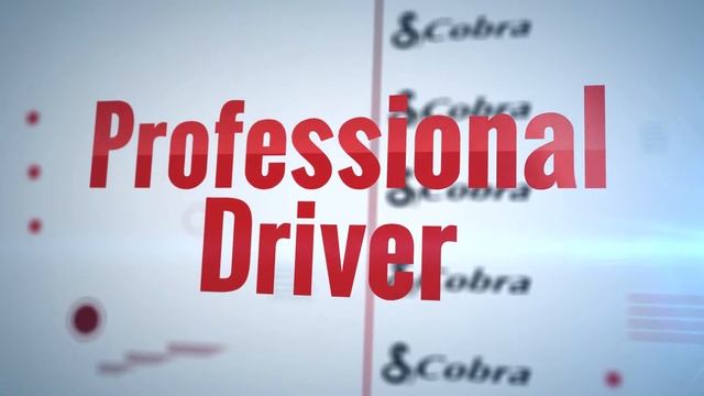 Cobra Electronics Professional Driver - Part II