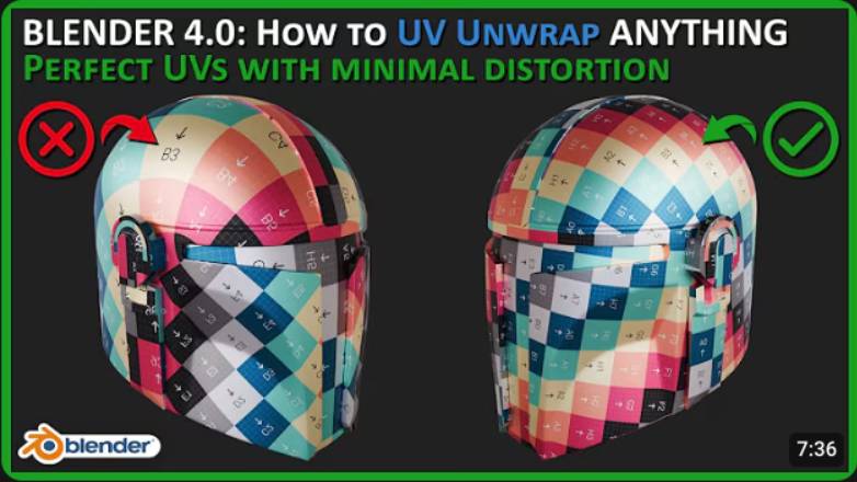 Blender 4 0 How to UV Unwrap Anything