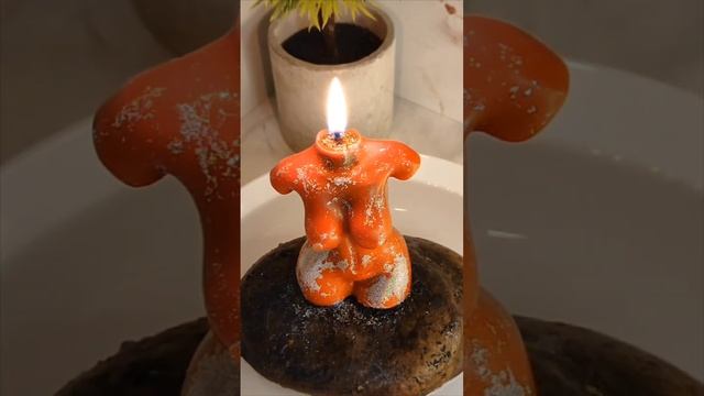 Свеча Самая обаятельная и привлекательная #flame #fire #red #passion #candle #magic