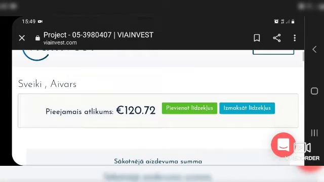 VIAINVEST    ⌚ INVESTEJU JAU 120 ERO ⭐⭐⭐