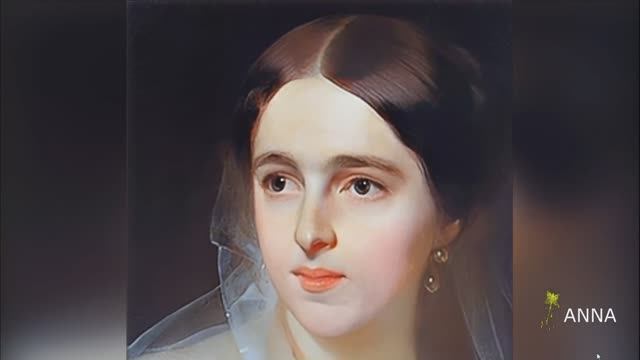 Ожившие портреты: Пушкин и Гончарова