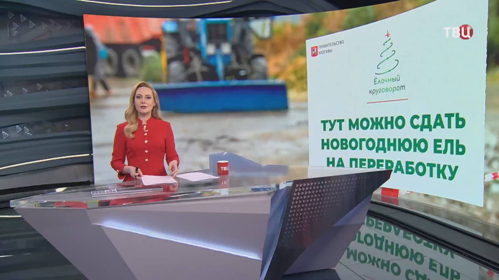 Собянин: Около 220 тыс. деревьев переработано в рамках акции "Елочный круговорот" за 10 лет